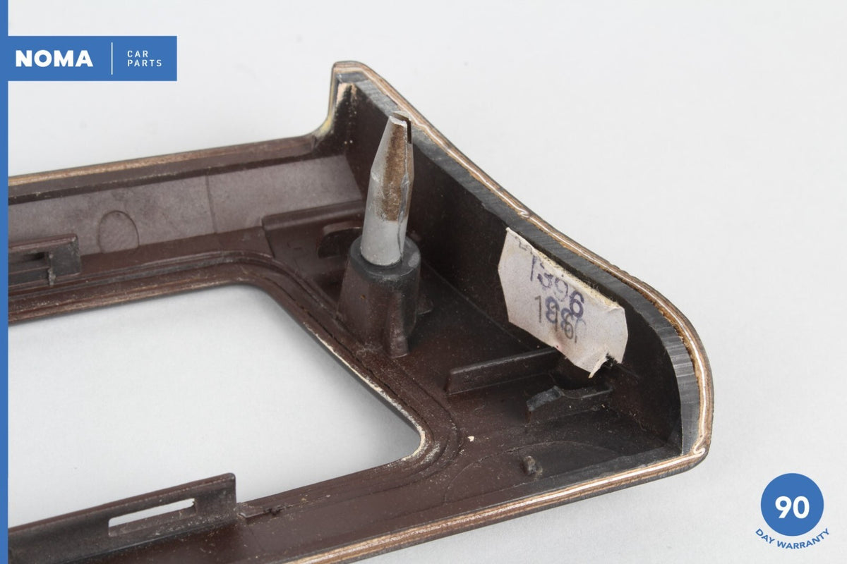 07-12 BMW 328i E90 Front Left Driver Side Dashboard Molding Wood Walnut OEM - photo 9