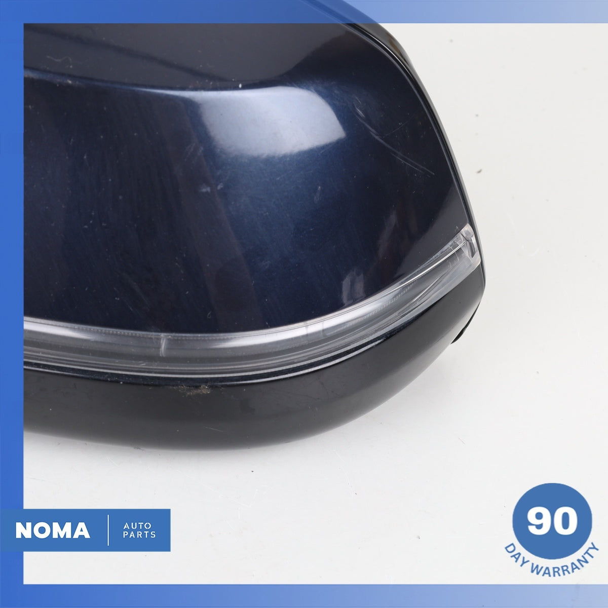 13-15 BMW F02 750i 740i Left Side Rear View Door Mirror Blue w/ Camera OEM - photo 10
