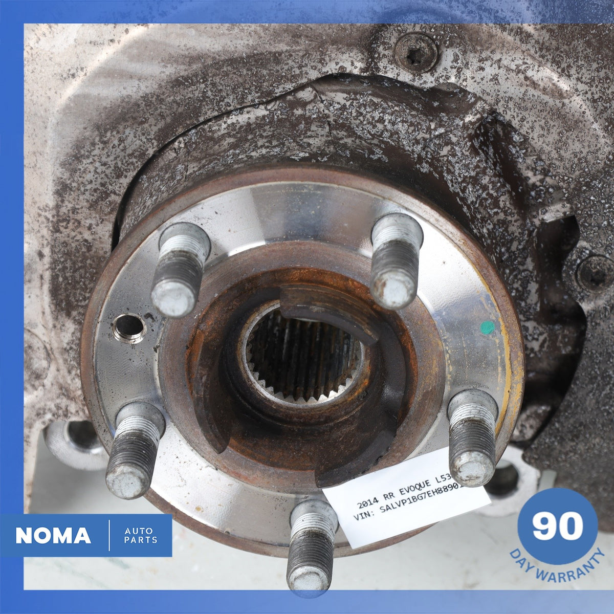 12-15 LR Range Rover Evoque L538 Front Left Spindle Knuckle Assembly OEM - photo 5