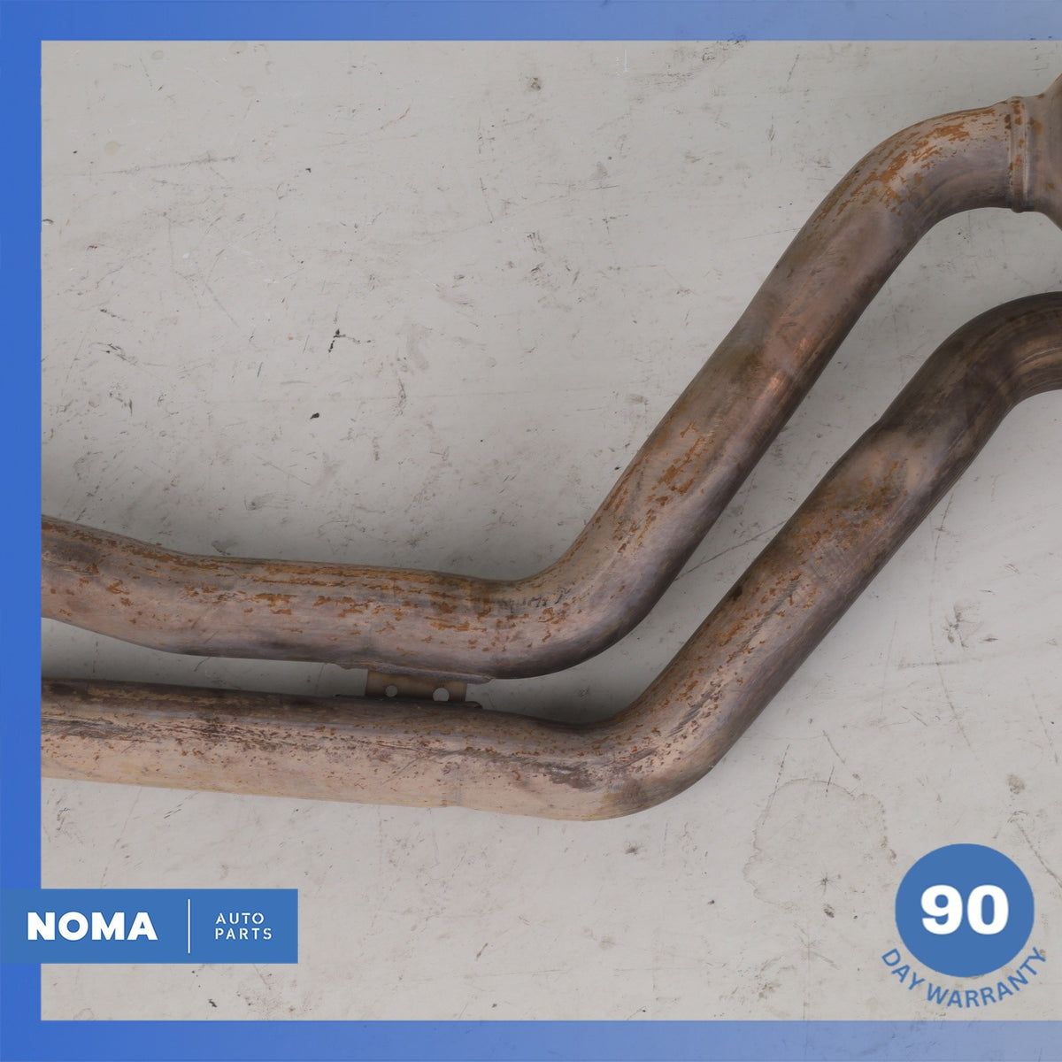 06-08 BMW E85 Z4 Left & Right Side Exhaust Downpipe Set OEM - photo 10
