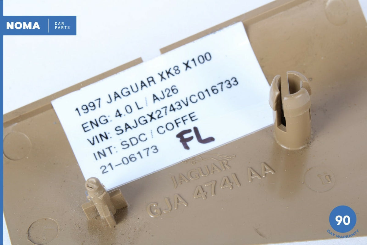 97-03 Jaguar XK8 XKR X100 Front Left Seat Inner Hinge Cover GJA4741AA SDC OEM - photo 5