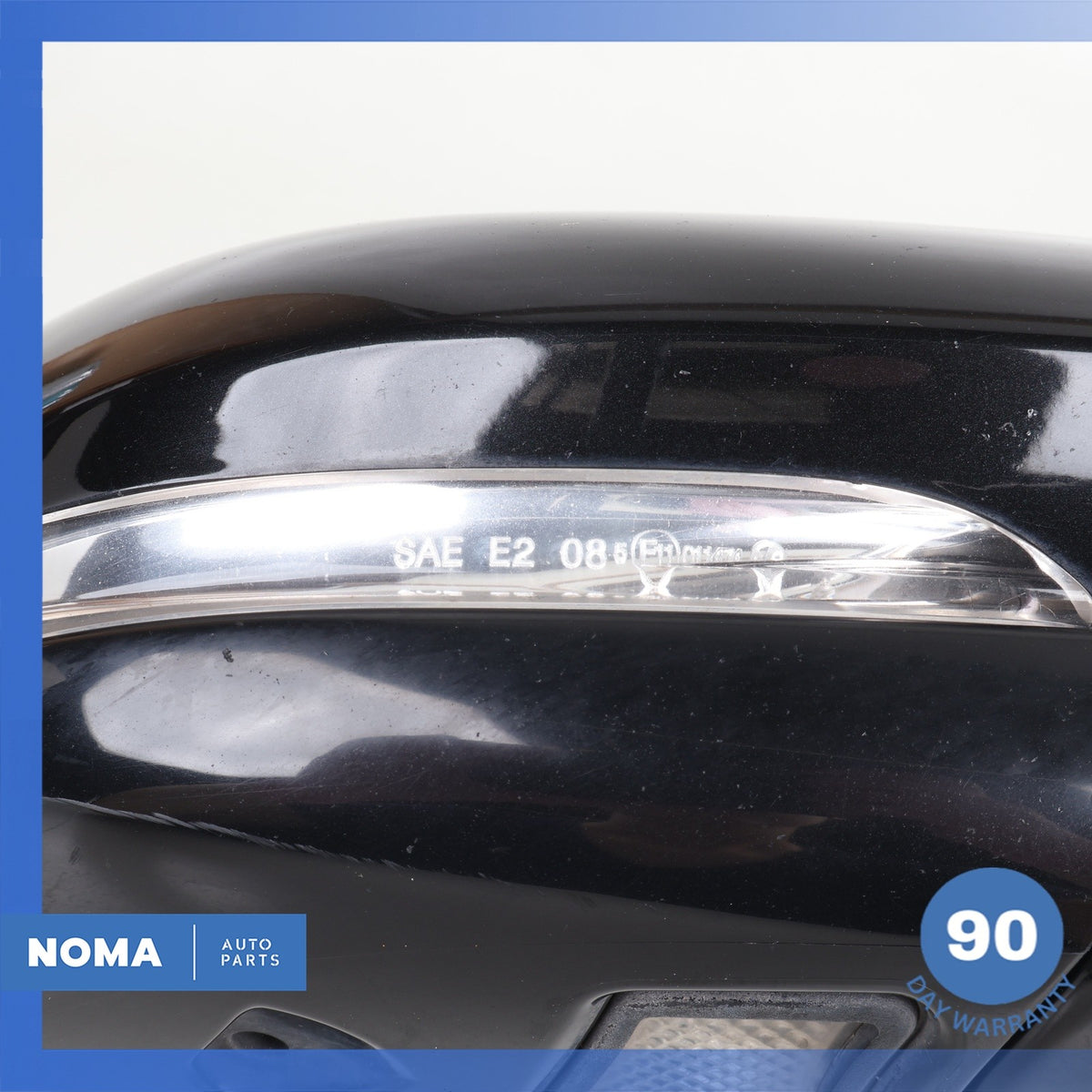 10-19 Jaguar X351 XJ XJR Right Side Rear View Door Mirror w/ Blind Spot OEM - photo 9