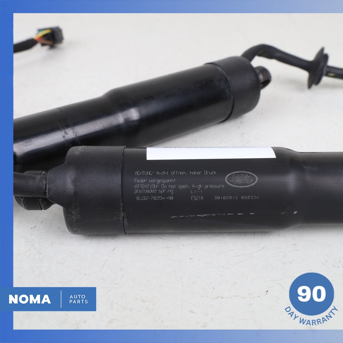 12-19 LR Range Rover Evoque L538 Power Trunk Tailgate Strut Set OEM - photo 12
