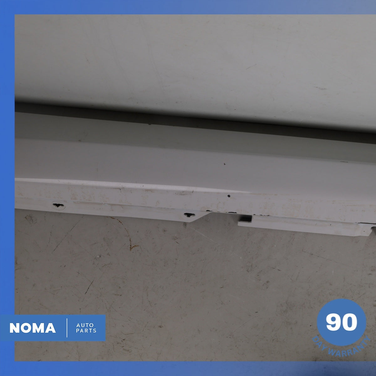 16-22 BMW G12 740i M Sport Right Side Skirt Molding Rocker Panel White OEM - photo 6