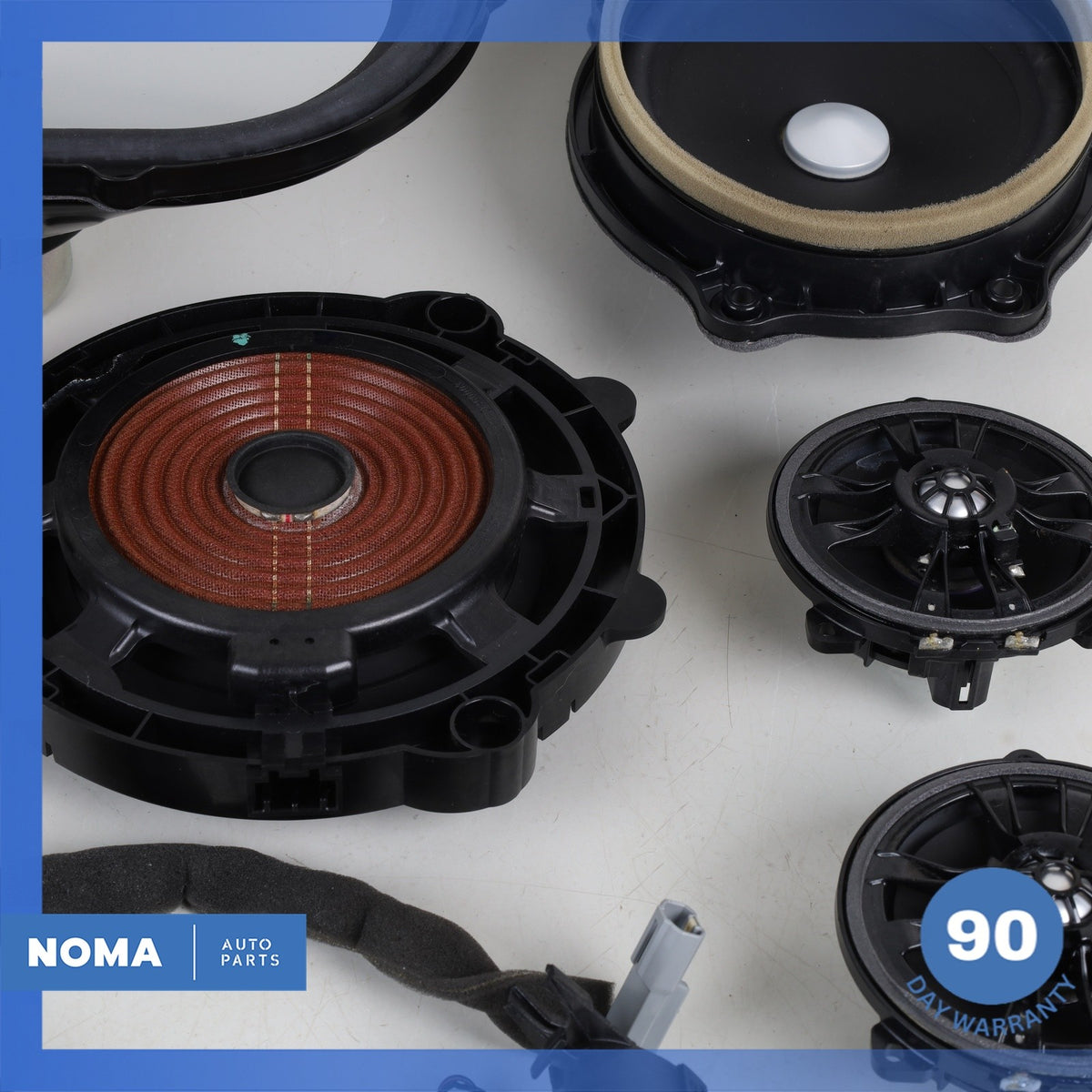 10-12 LR Range Rover L322 Harman Interior Subwoofer Tweeter Speaker set OEM - photo 5
