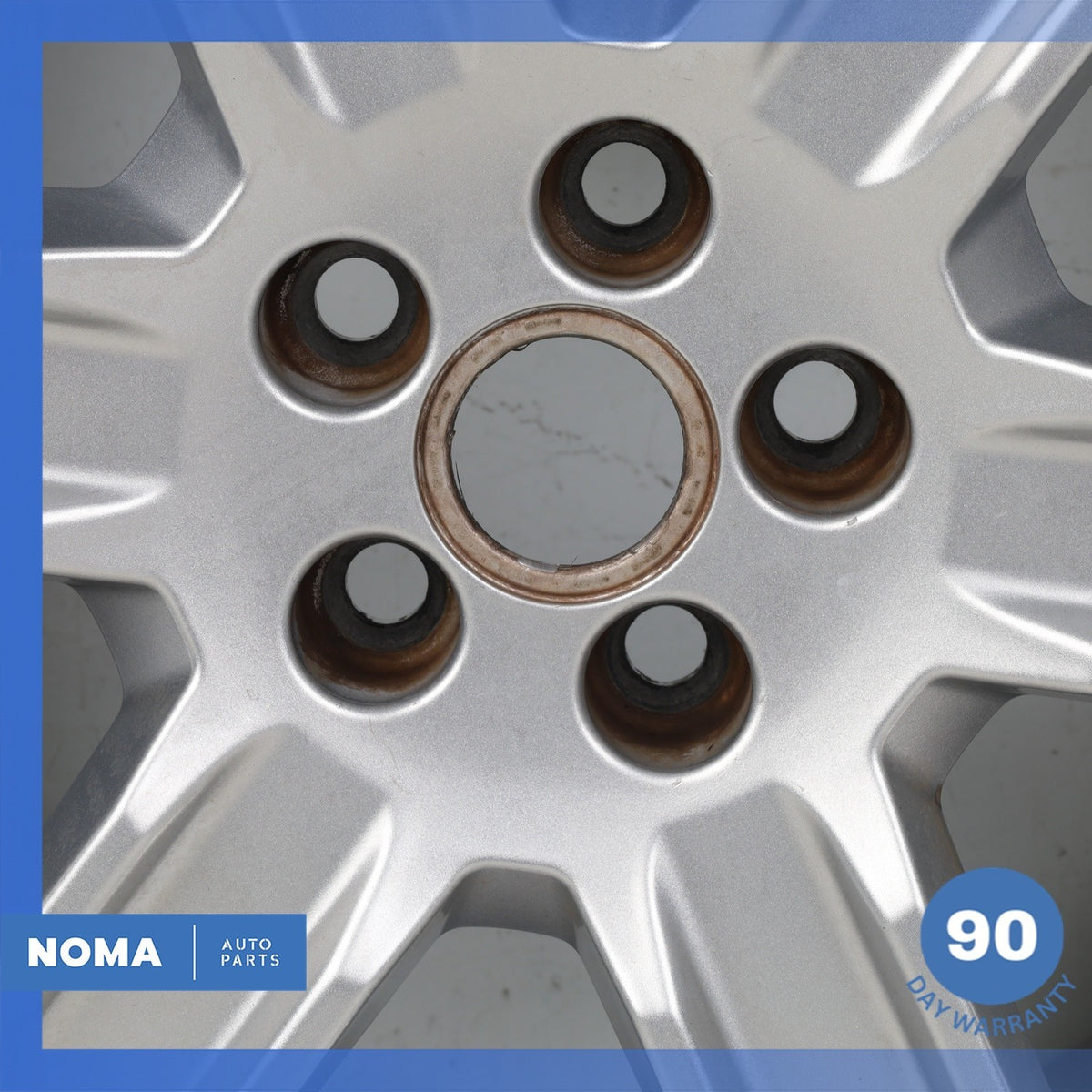 12-19 Land Rover Range Rover Evoque Style 4 8 x R19 19" Wheel Rim Silver OEM - photo 8