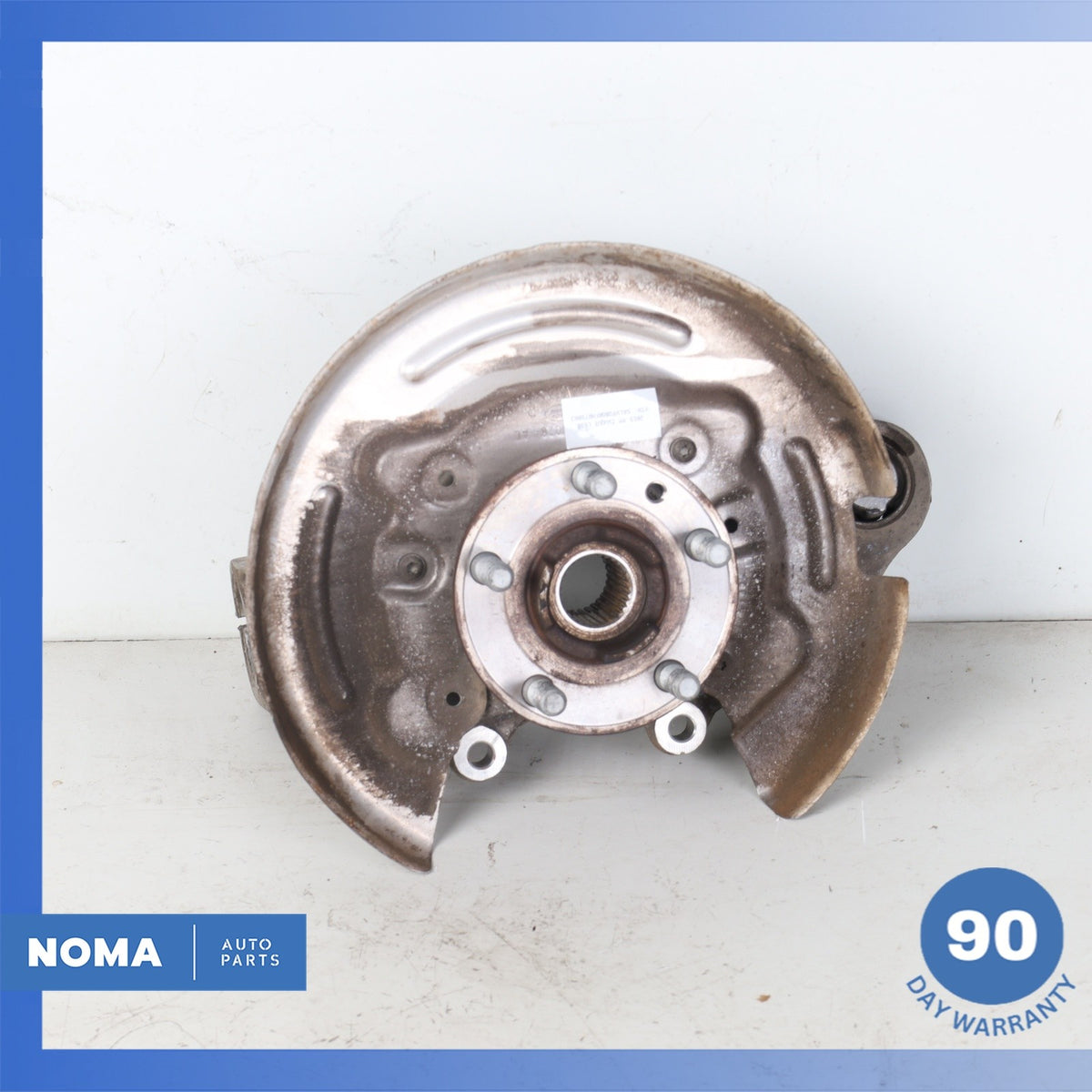 LR Range Rover Evoque L538 Rear Right Spindle Knuckle Hub w/ Shield OEM - photo 1