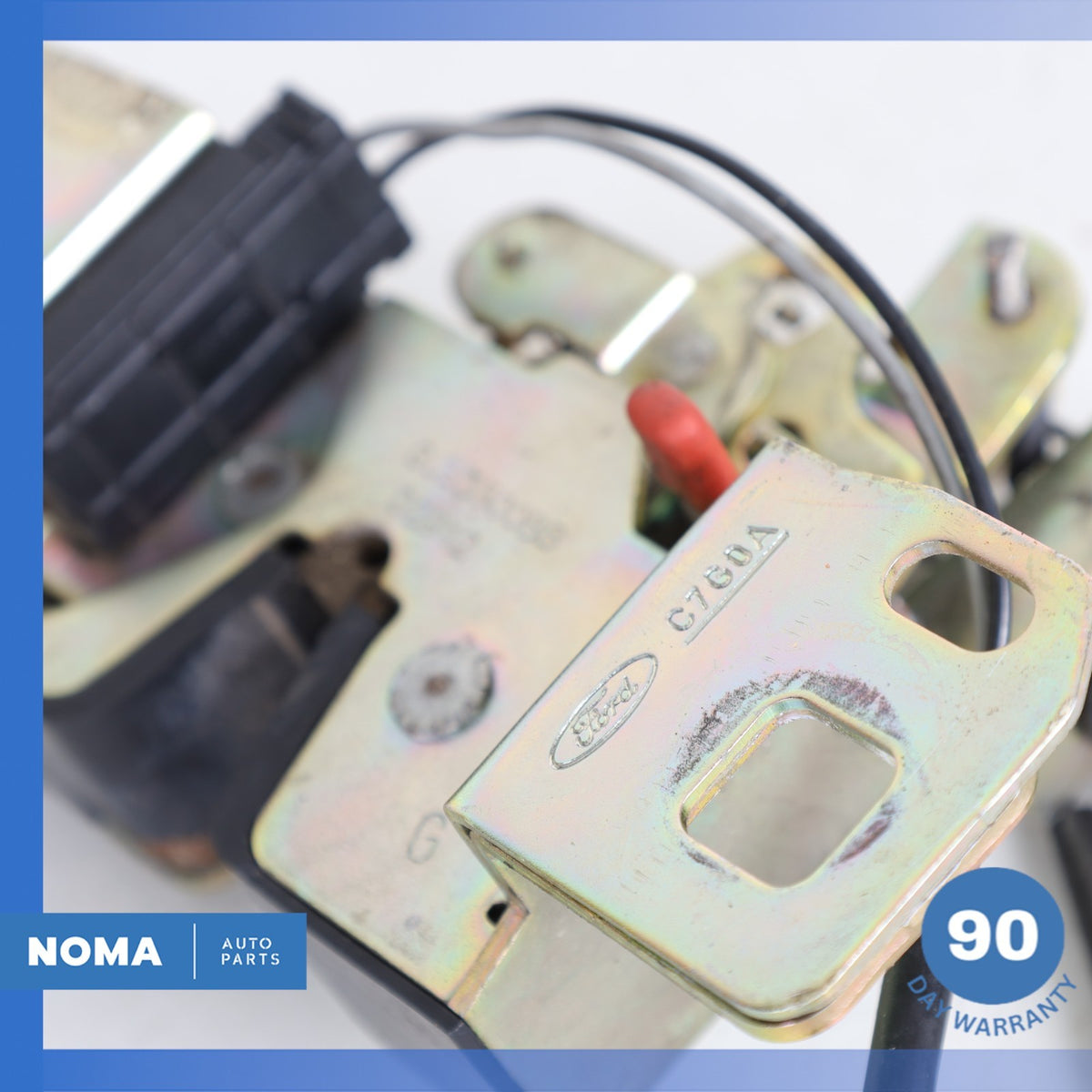 01-06 Jaguar X100 XKR XK8 Trunk Boot Latch Lock Mechanism w/ Cable GJE3500BB OEM - photo 11