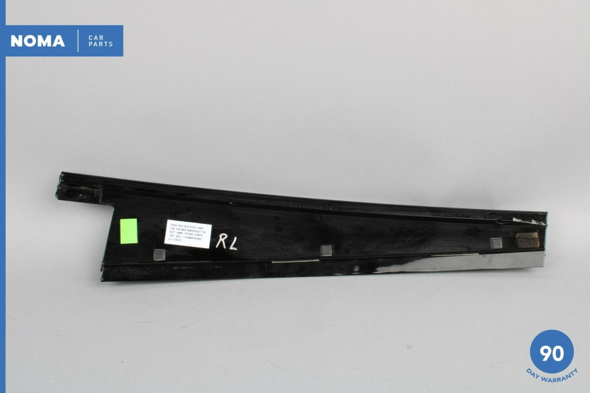 04-09 Jaguar XJ8 XJR X358 Rear Left Driver Side B-Pillar Exterior Molding OEM - photo 4