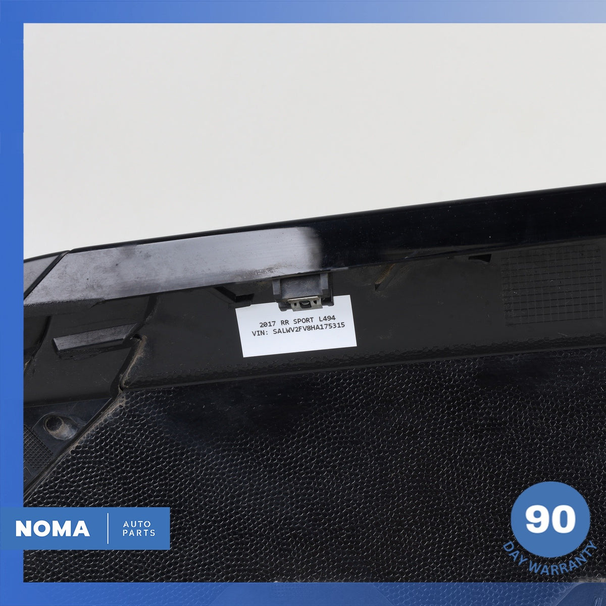 14-22 LR Range Rover Sport L494 Rear Right Side Exterior D-Pillar Molding OEM - photo 12