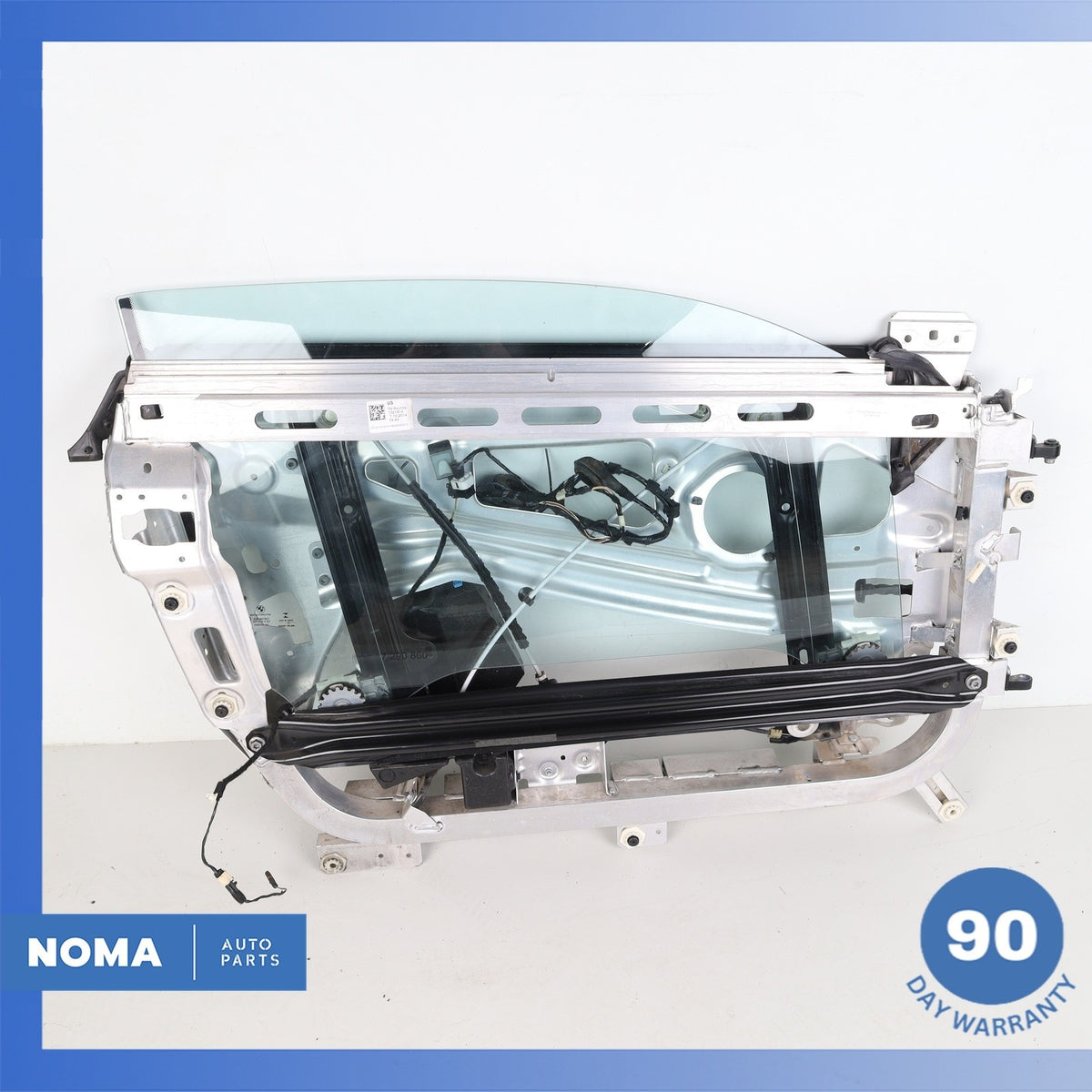 14-21 BMW i3 I01 Front Left Driver Door Panel Frame w/ Window Glass OEM - photo 1