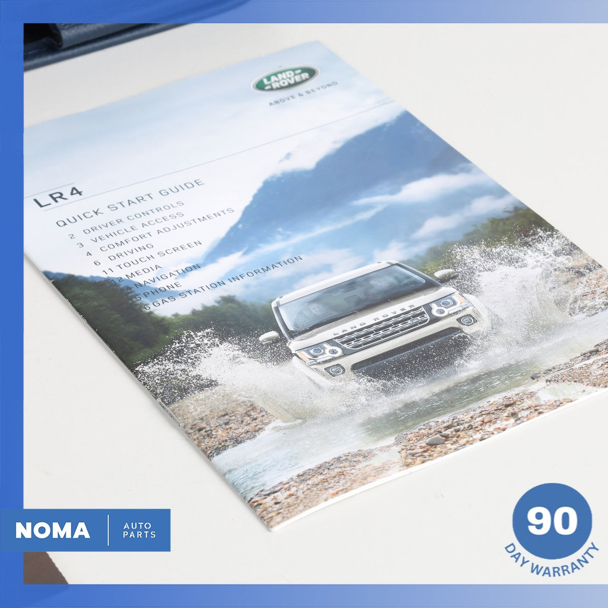 2015 LR Range Rover Evoque L538 Owner's Operator's Manual Book Assembly OEM - photo 4