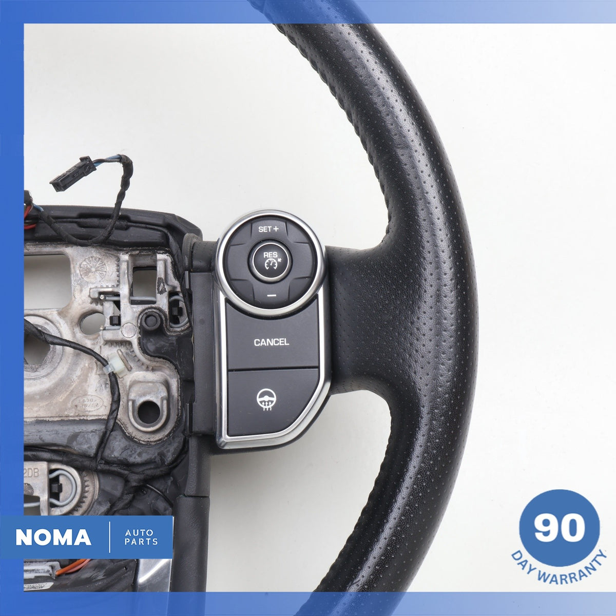 14-22 LR Range Rover Sport L494 Leather Heated Steering Wheel w/ Switches OEM - photo 4