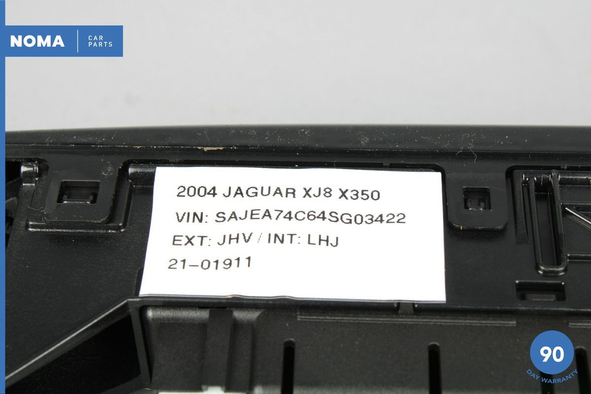 04-07 Jaguar X350 XJ8 XJR VandenPlas Dash Heated Seat Hazard Light Switch OEM - photo 10