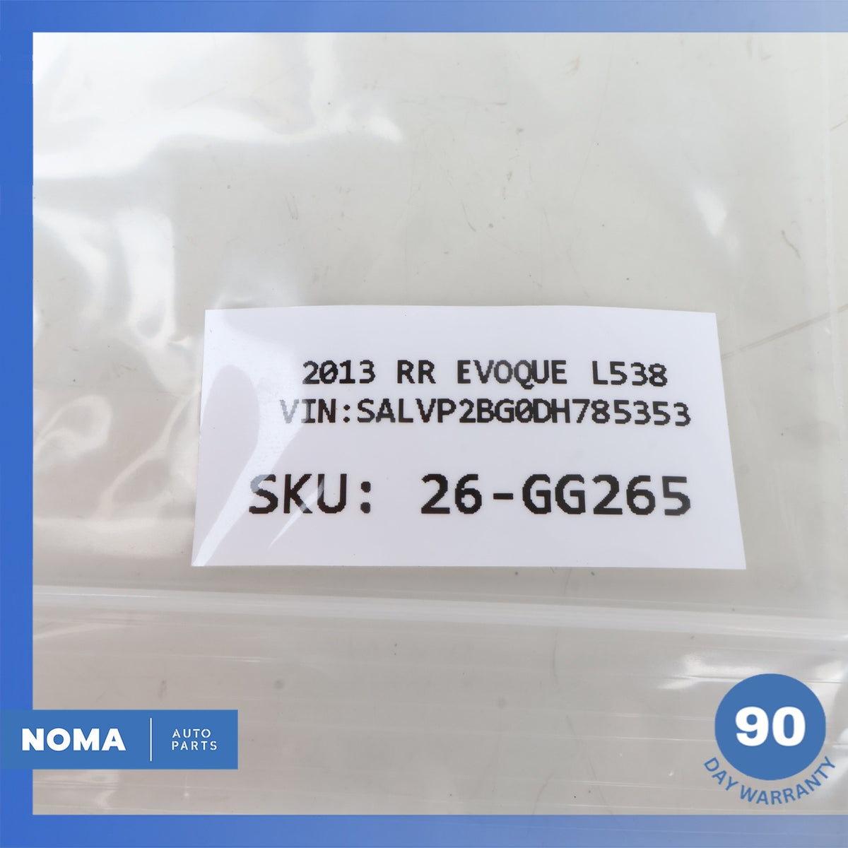 Range Rover Evoque L538 ESP Yaw Rate Speed Sensor BJ3214B296AB OEM - photo 9