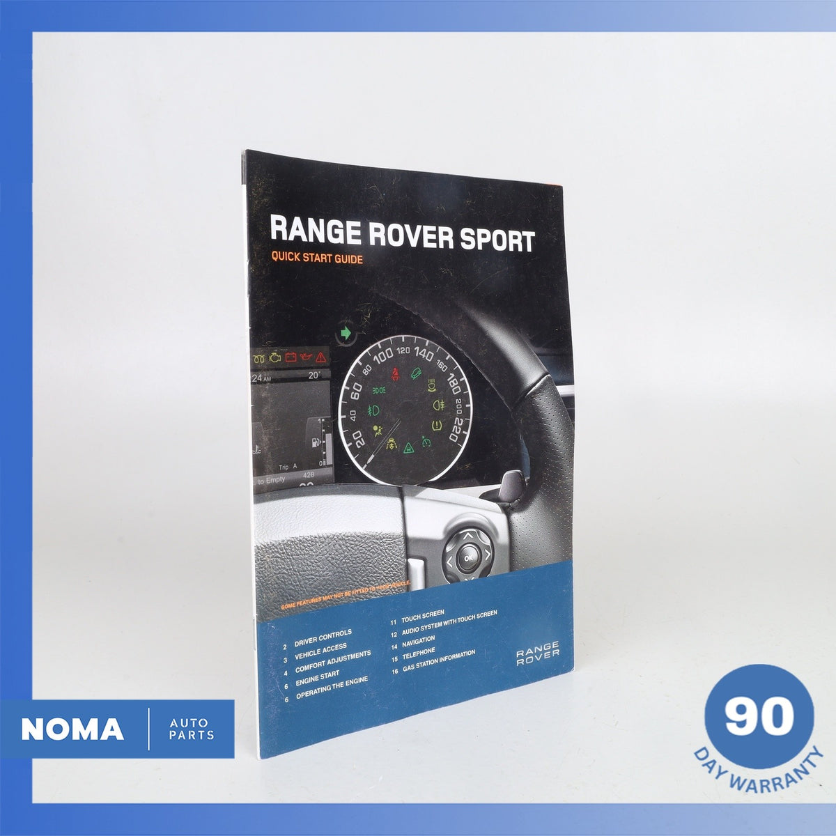 2012 LR Range Rover Sport L320 Owner's Operator's Manual Book Assembly OEM - photo 5