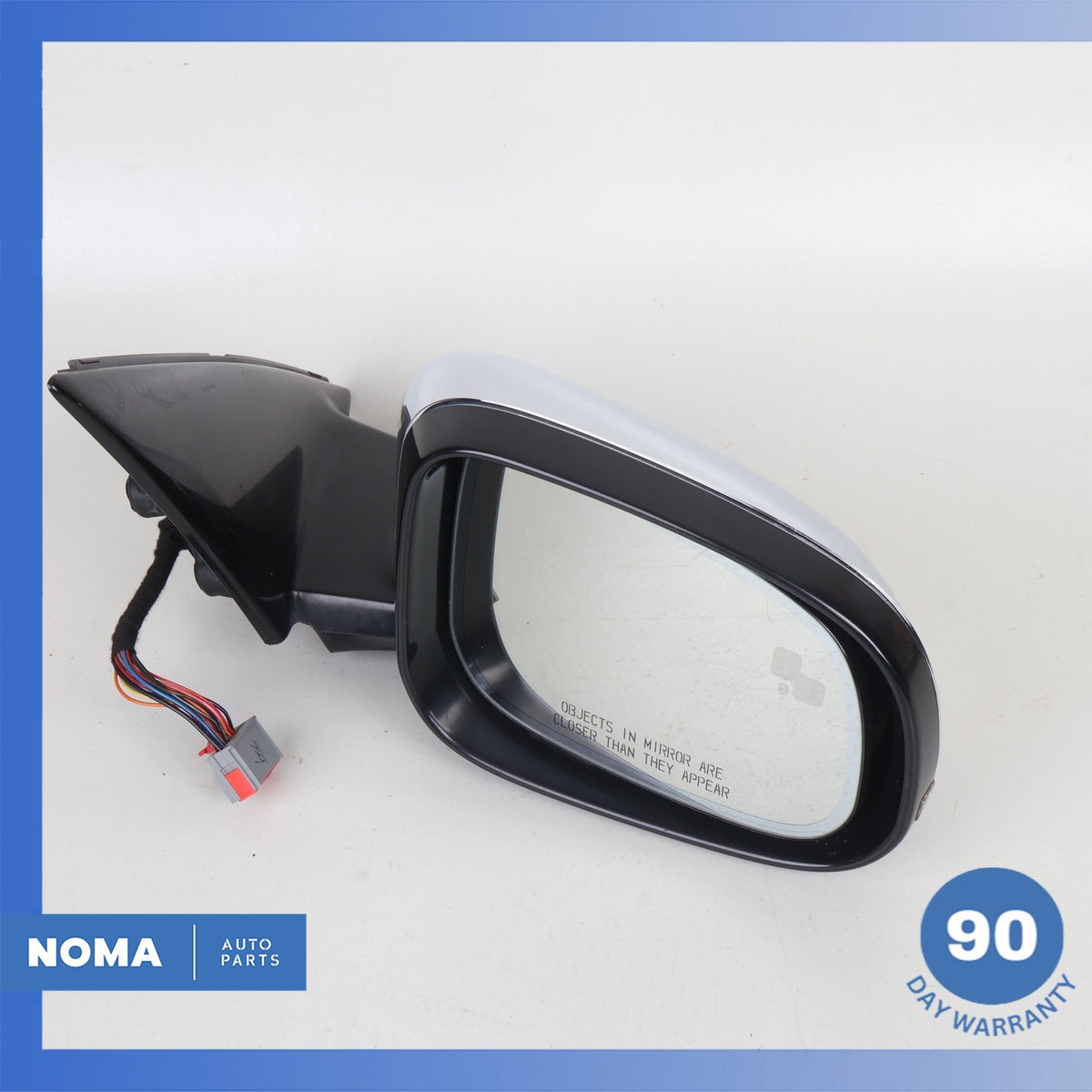 10-19 Jaguar X351 XJ XJR Right Side Rear View Door Mirror w/ Blind Spot OEM - photo 2
