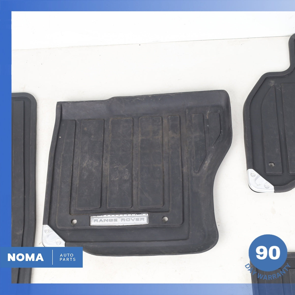 14-22 Range Rover Sport L494 Front & Rear Left & Right Floor Rubber Mat Set OEM - photo 4