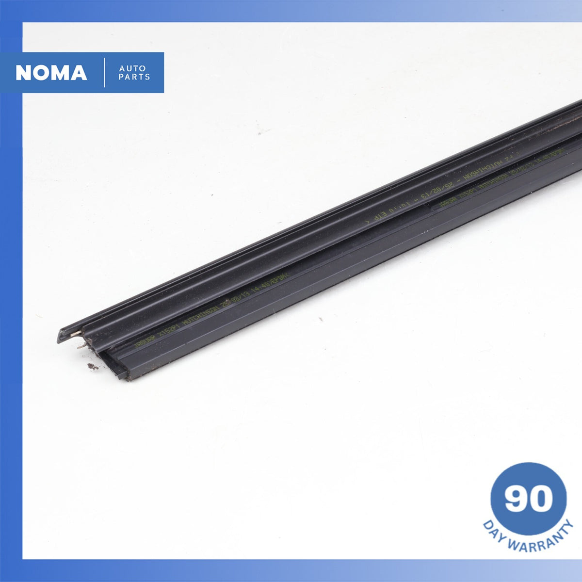 14-24 Jaguar X152 F-Type Convertible Left Door Exterior Window Molding OEM - photo 8