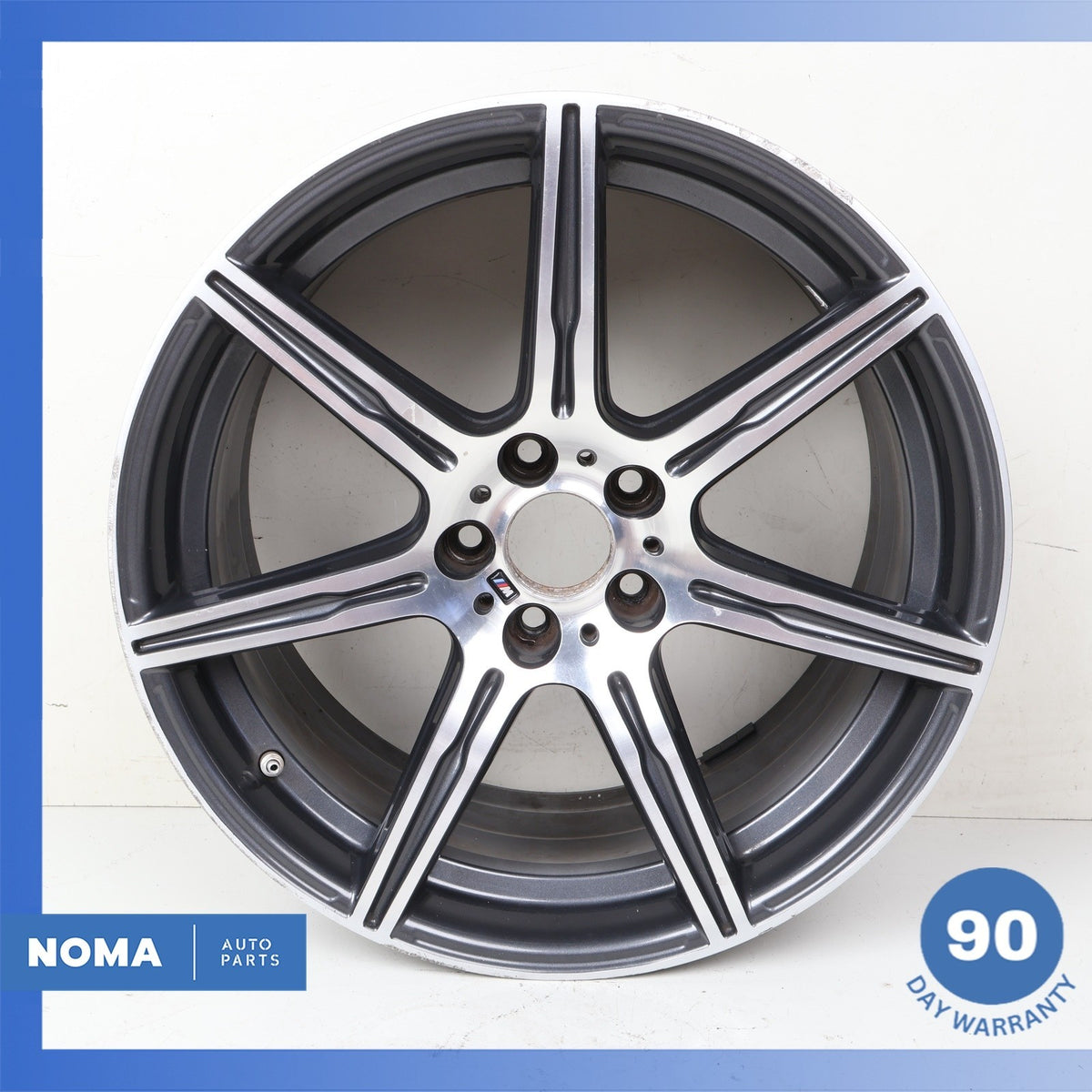 BMW F10 550i 535i Style 601 10 x R20 20" M-Sport Rear Wheel Rim 2284871 OEM - photo 1