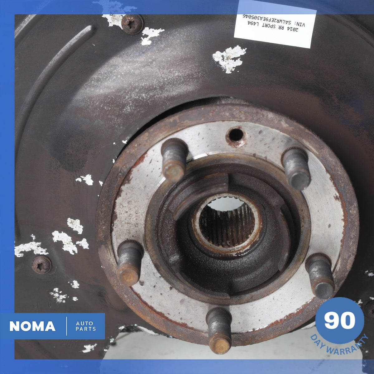 14-17 LR Range Rover Sport L494 Rear Left Driver Side Spindle Knuckle Hub OEM - photo 5