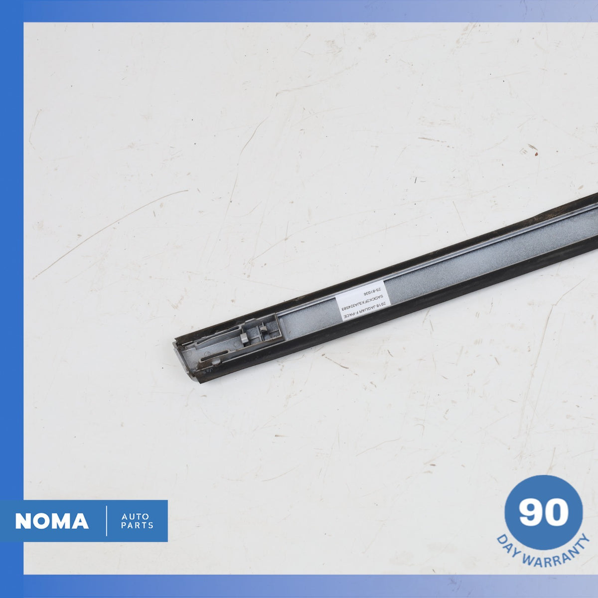 17-23 Jaguar X761 F-Pace Left Side Roof Drip Rail Door Upper Molding OEM - photo 12