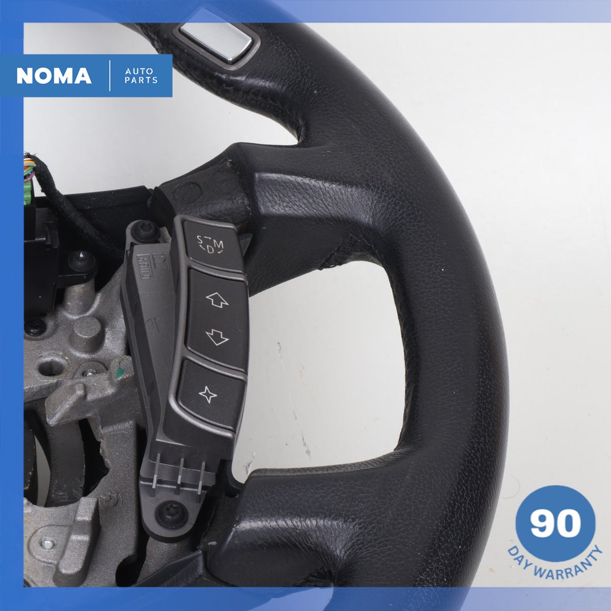 2005 BMW E66 745Li Steering Wheel Black 32346761747 OEM - photo 3