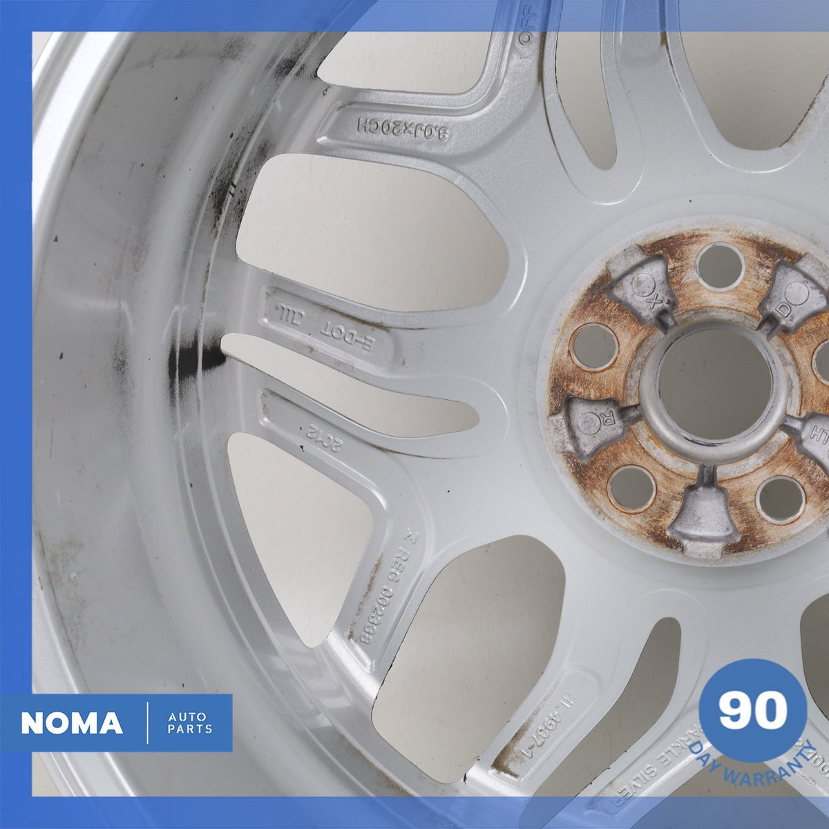 12-19 Range Rover Evoque L538 Style 9 / 8 x R20 20" Wheel Rim GJ321007CA OEM - photo 16