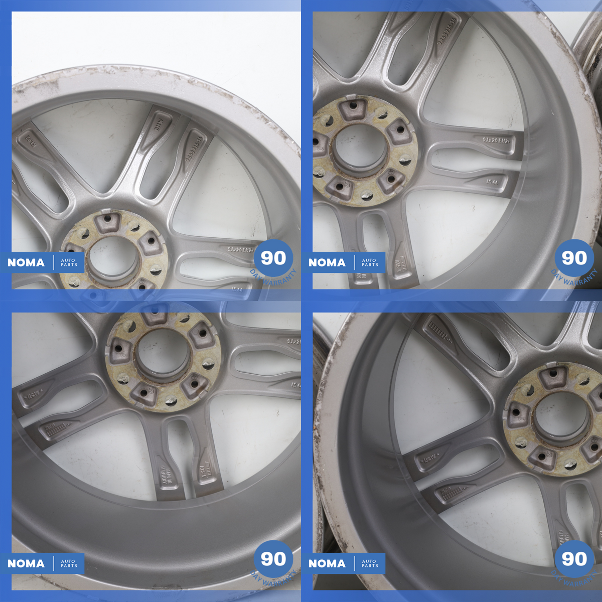 BMW F13 650i 8.5 / 9 x R20 20" Style 373 Wheel Rim Set Staggered Refurbished - photo 18