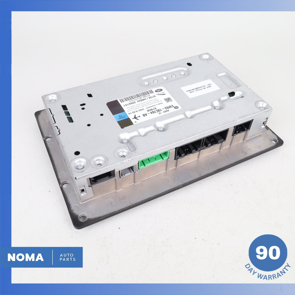 12-19 Range Rover Evoque L538 600W Meridian Stereo Audio Amplifier Amp OEM - photo 2