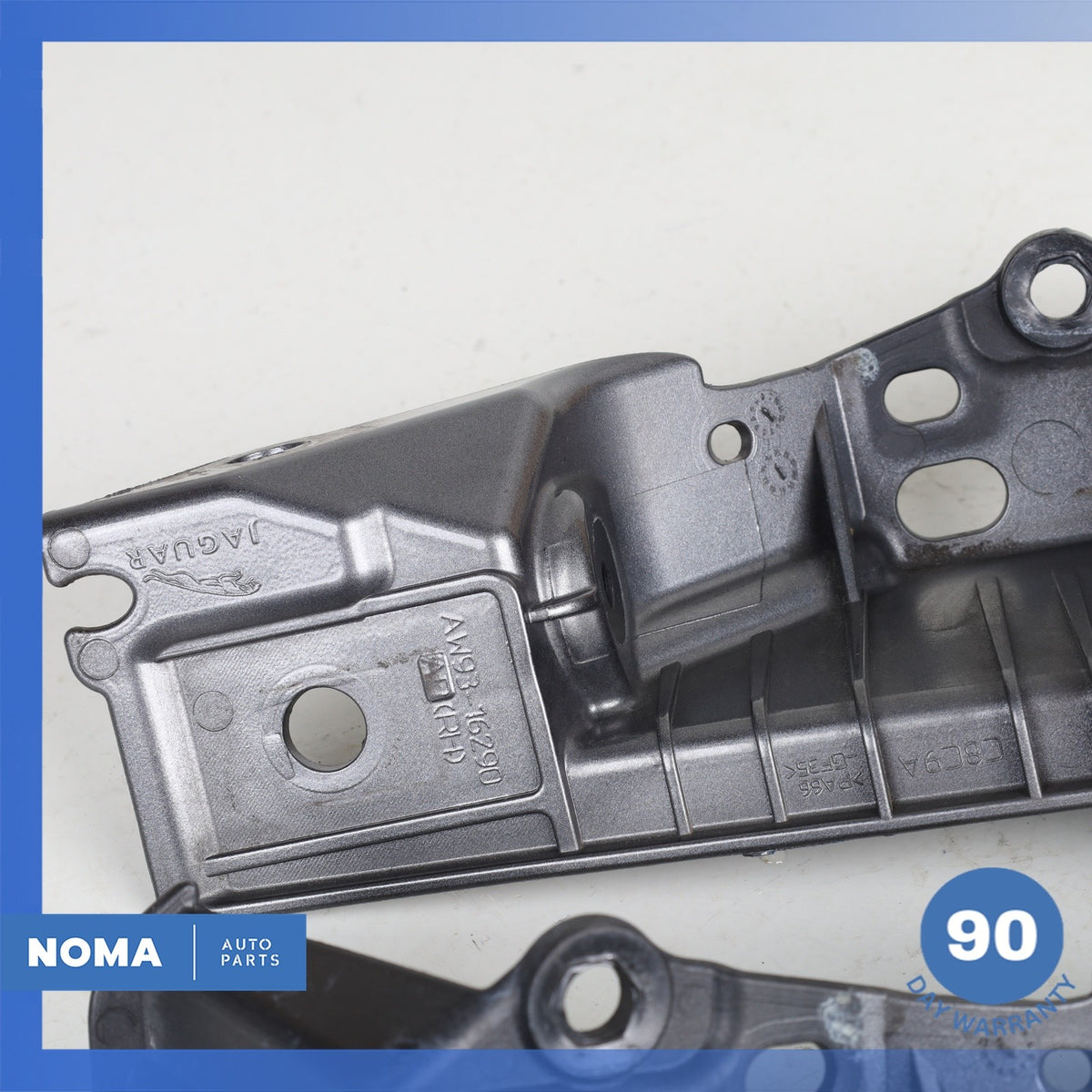 10-19 Jaguar X351 XJ XJR Right & Left Side Fender Support Bracket Mount Set OEM - photo 11