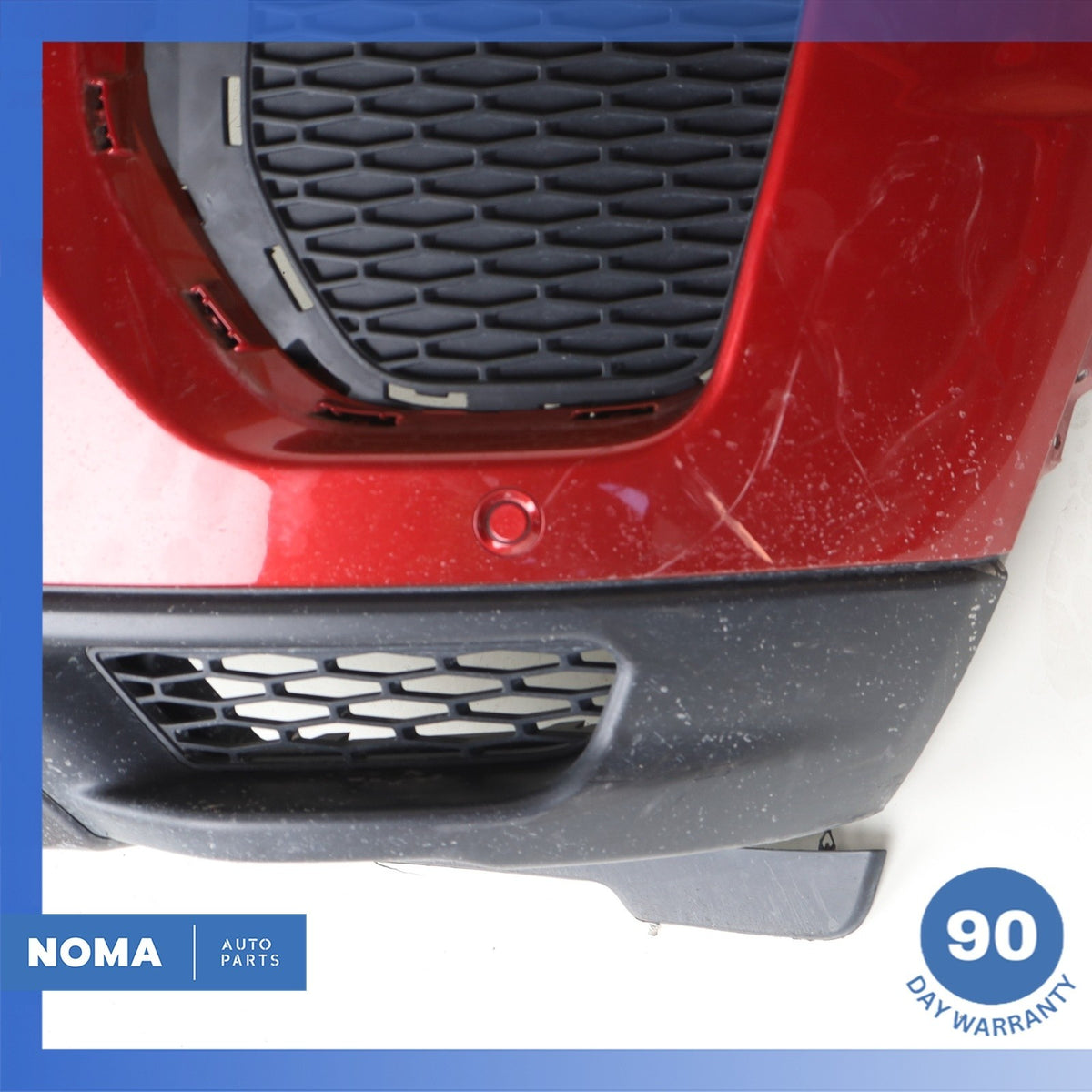 16-19 LR Range Rover Evoque L538 Front Bumper Cover Panel Assembly Red OEM - photo 4