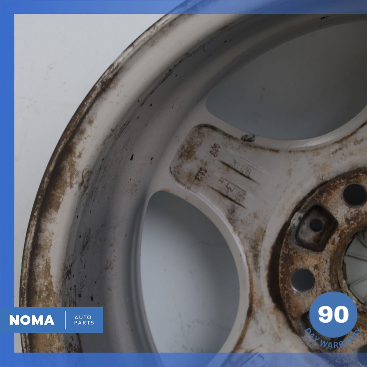 96-02 BMW E36 Z3 Style 35 7 x R16 16" Wheel Rim Silver 36111092260 OEM - photo 13
