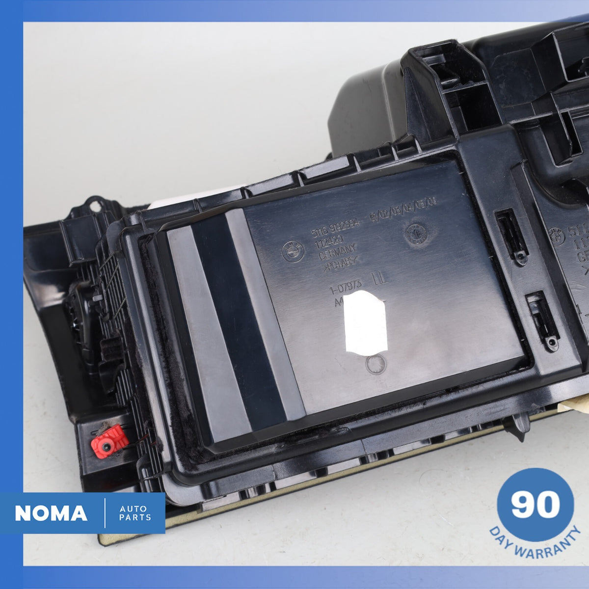 11-16 BMW F10 550i 535i 528i Dashboard Glove Box Compartment Black OEM - photo 12