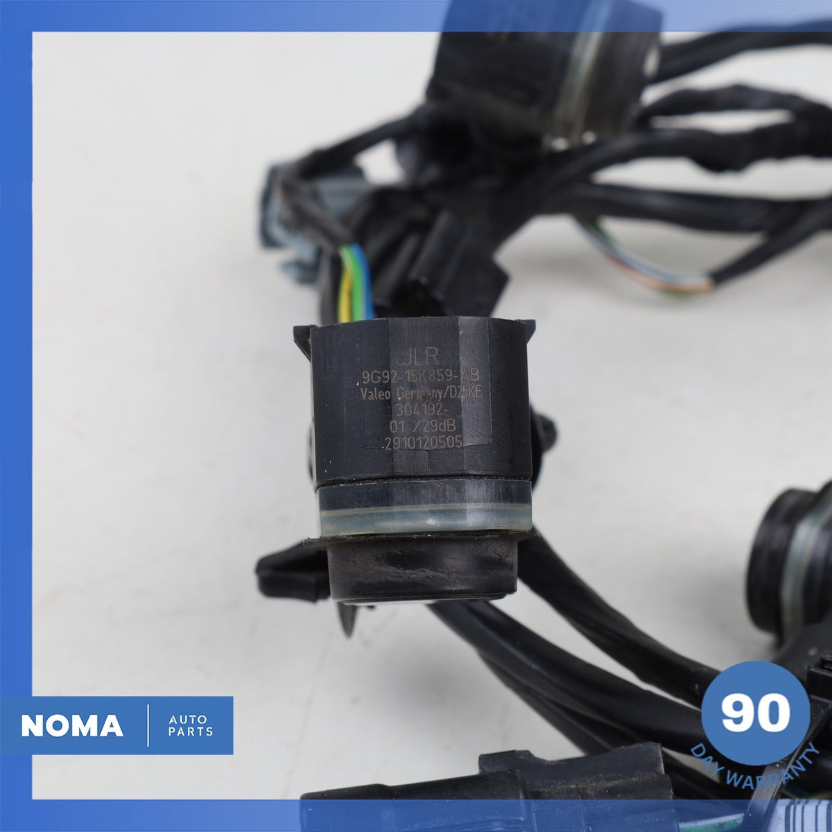 12-13 Range Rover Evoque L538 Rear Bumper Parking Wire Harness w/ Sensors OEM - photo 9