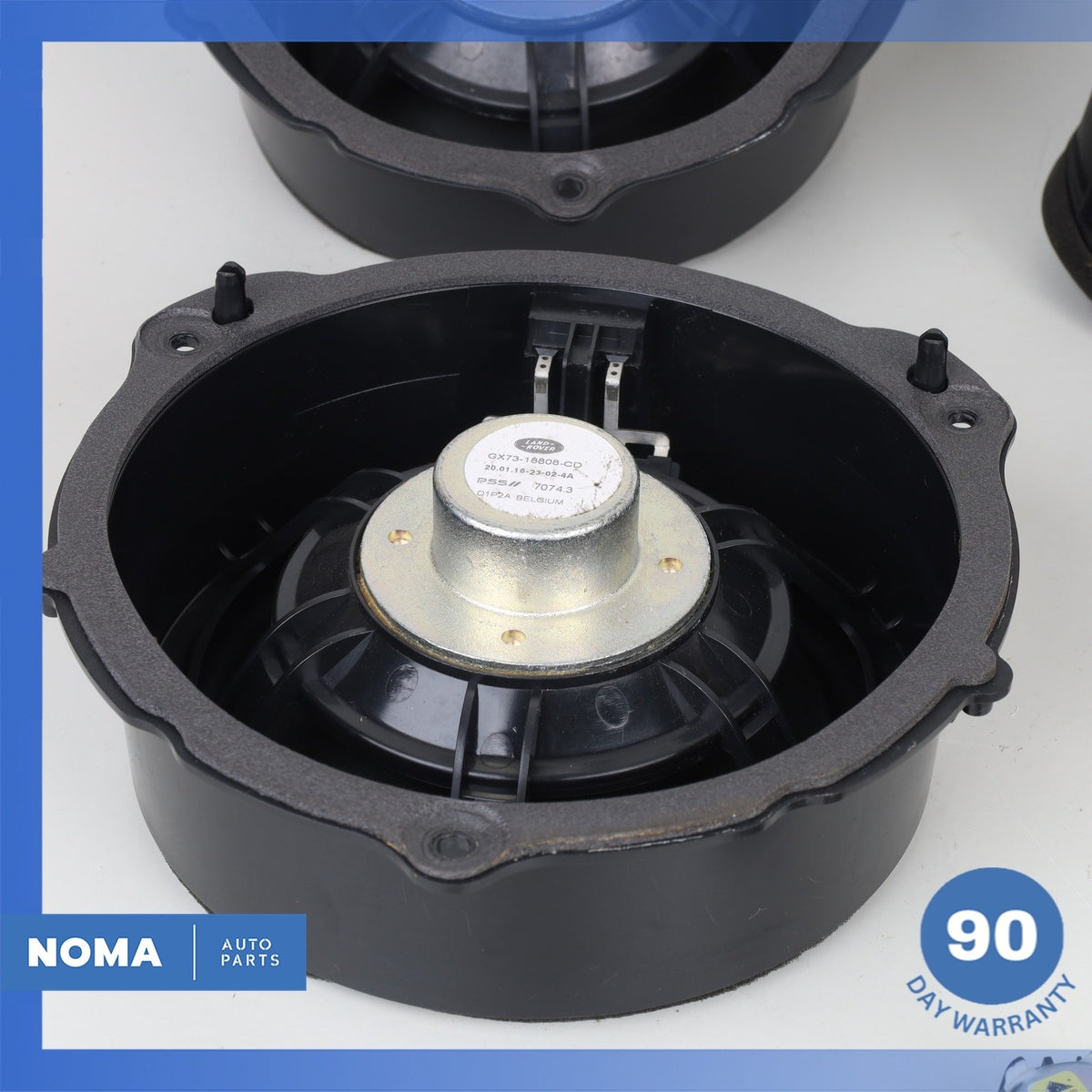 16-23 Jaguar X260 XF XE Front & Rear Meridian Premium Speaker Subwoofer Set OEM - photo 17