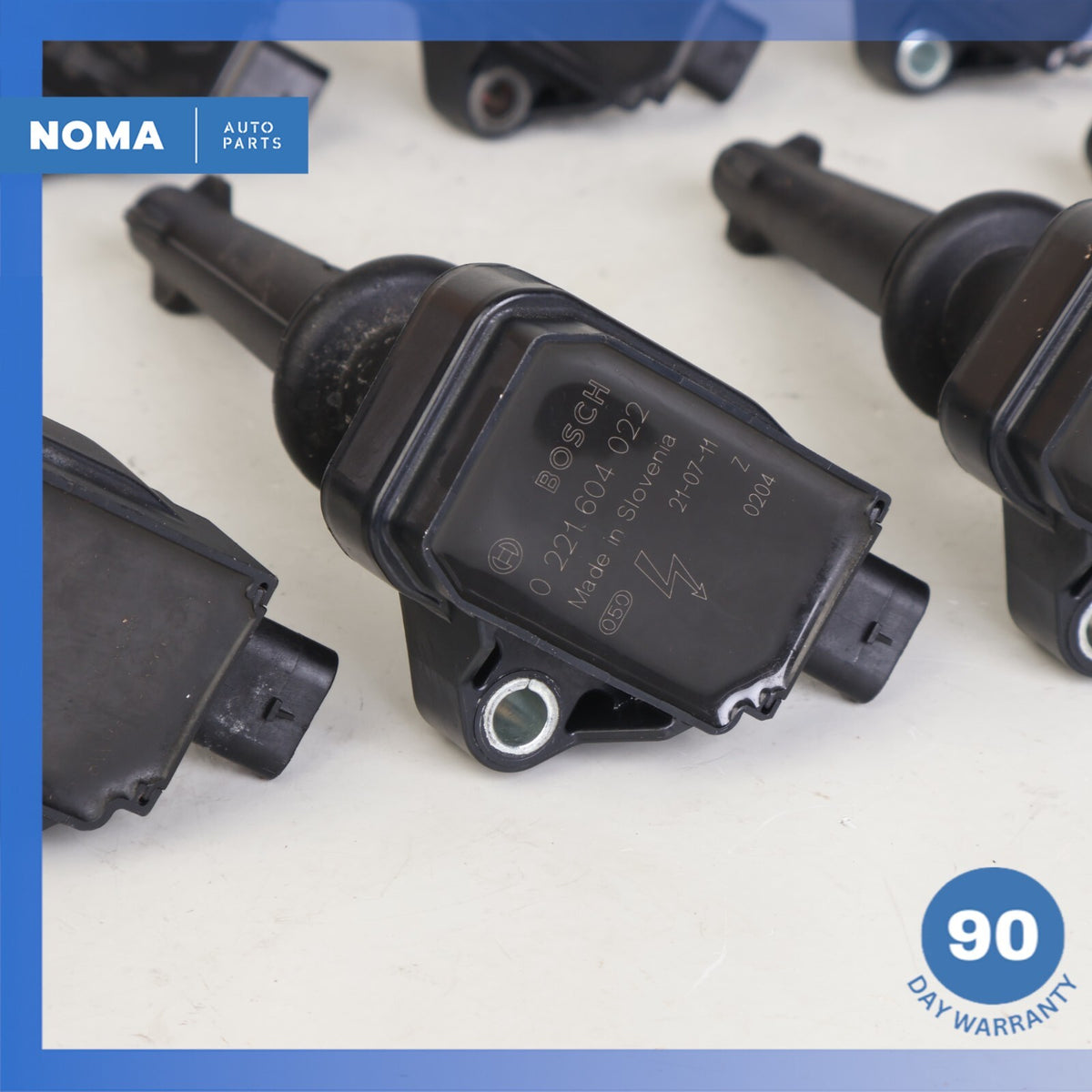 10-14 Jaguar X350 XJ XF Engine Motor Ignition Coil Set of 8 8W9312A366DA OEM - photo 11