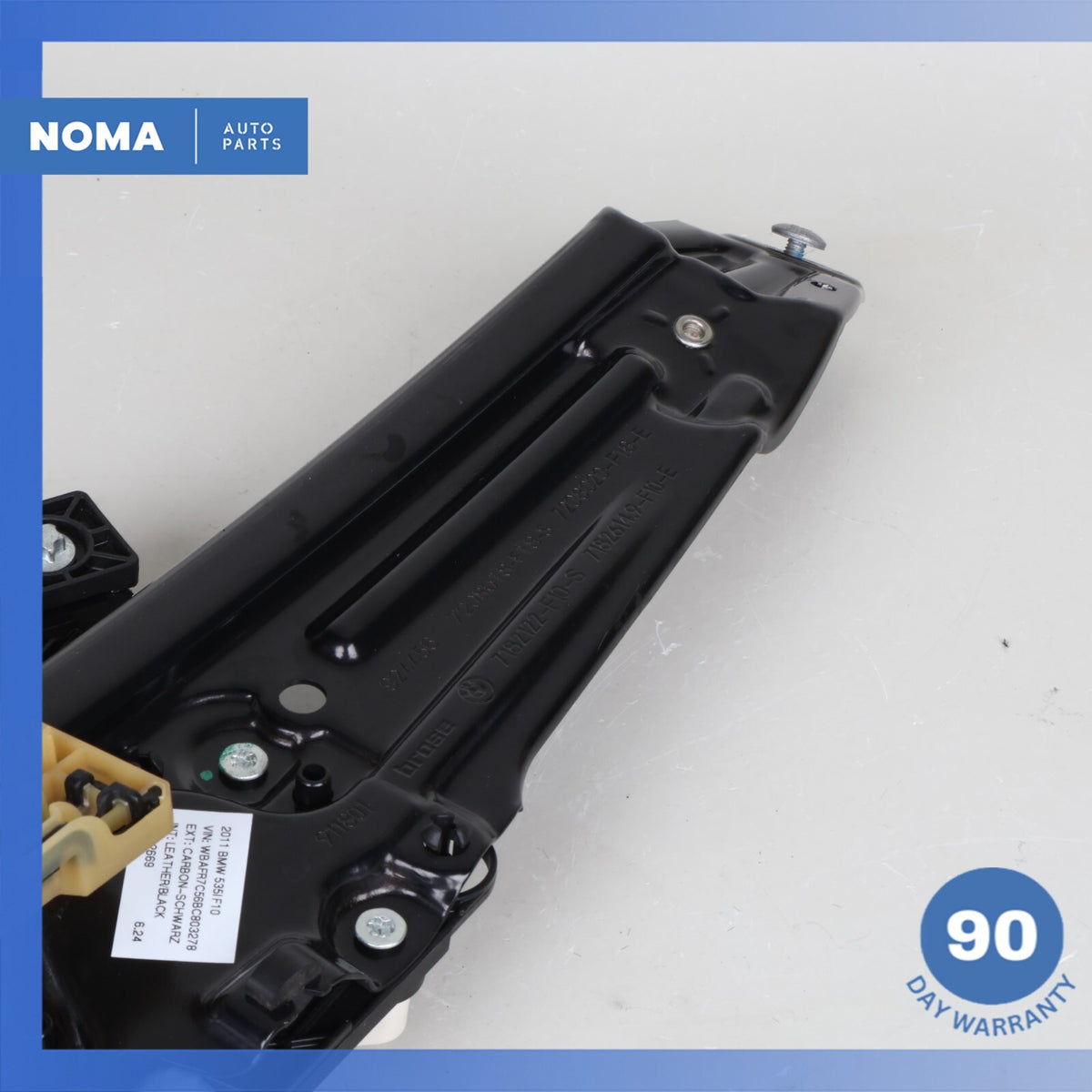 11-16 BMW F10 535i 528i Rear Right Passenger Door Window Regulator Motor OEM - photo 9
