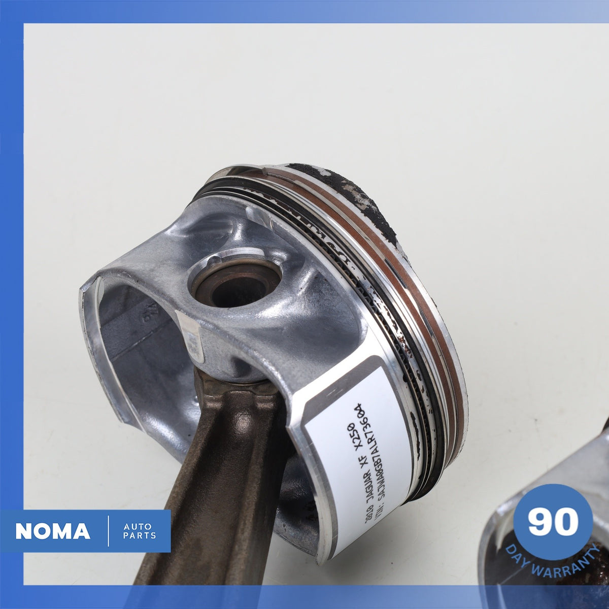 10-15 Jaguar X250 XF 5.0L N/A AJ133 V8 Engine Piston Connecting Rod Set OEM - photo 6