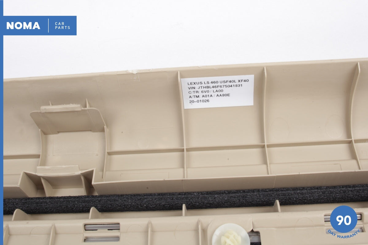 07-12 Lexus LS460 XF40 Front Right Passenger Side Door Sill Scuff Plate Trim OEM - photo 12