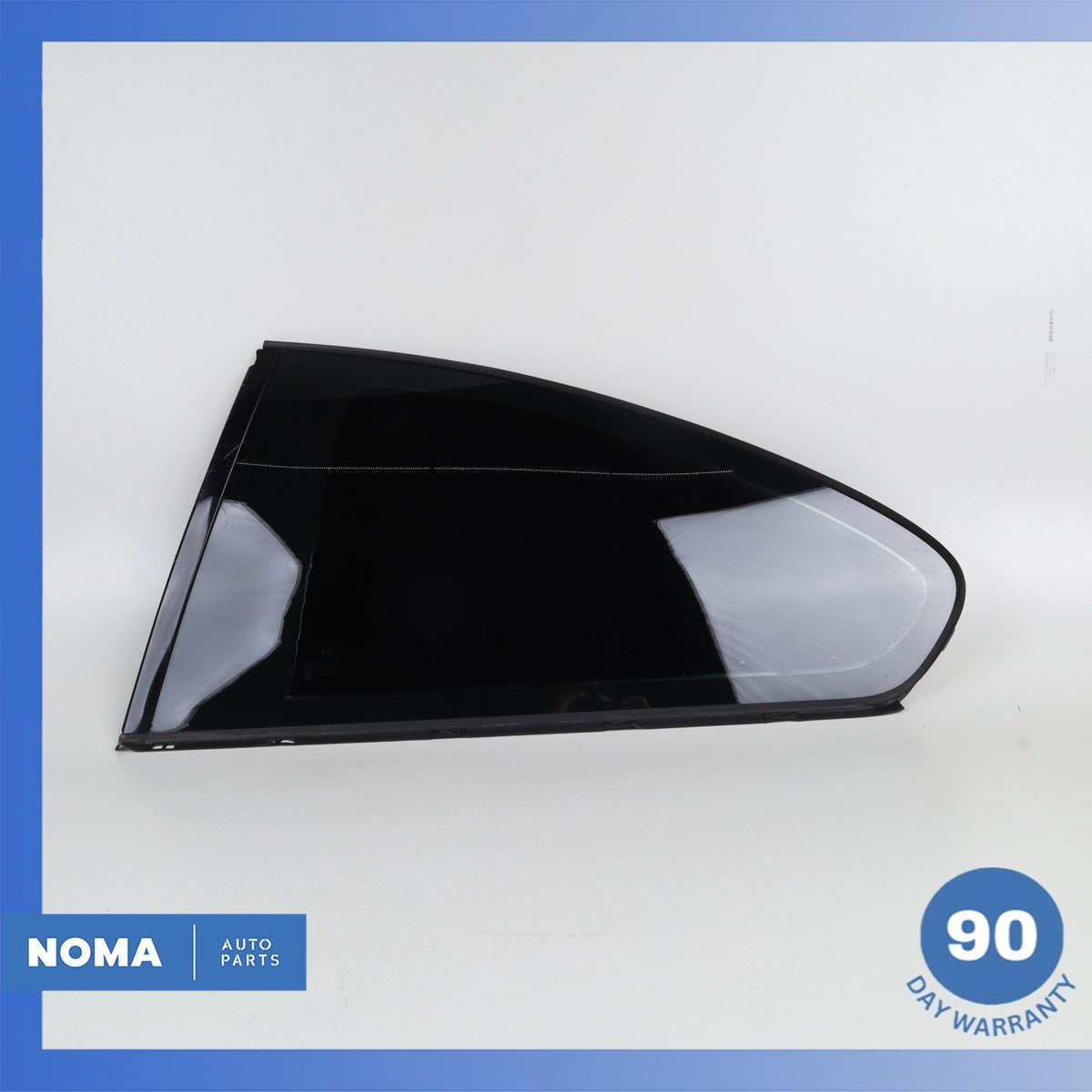 07-13 BMW E92 328i 335i Coupe Rear Left Side Quarter Window Glass OEM - photo 1