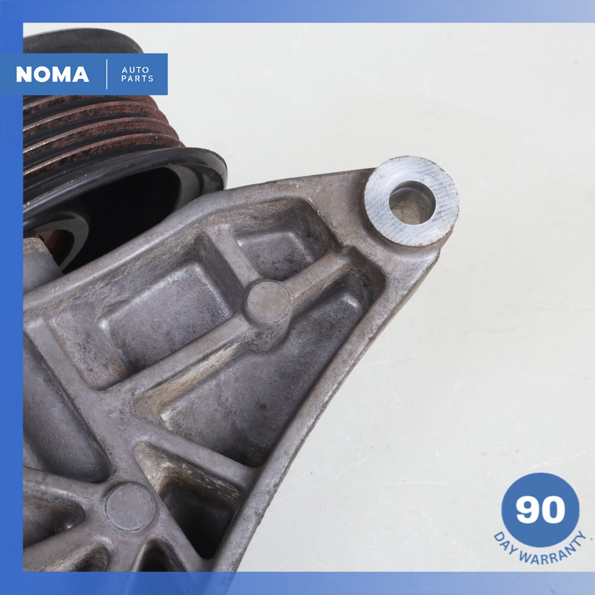 10-18 Land Rover L319 LR4 Engine Motor Belt Idler Pulley Bracket w/ Pulley OEM - photo 10