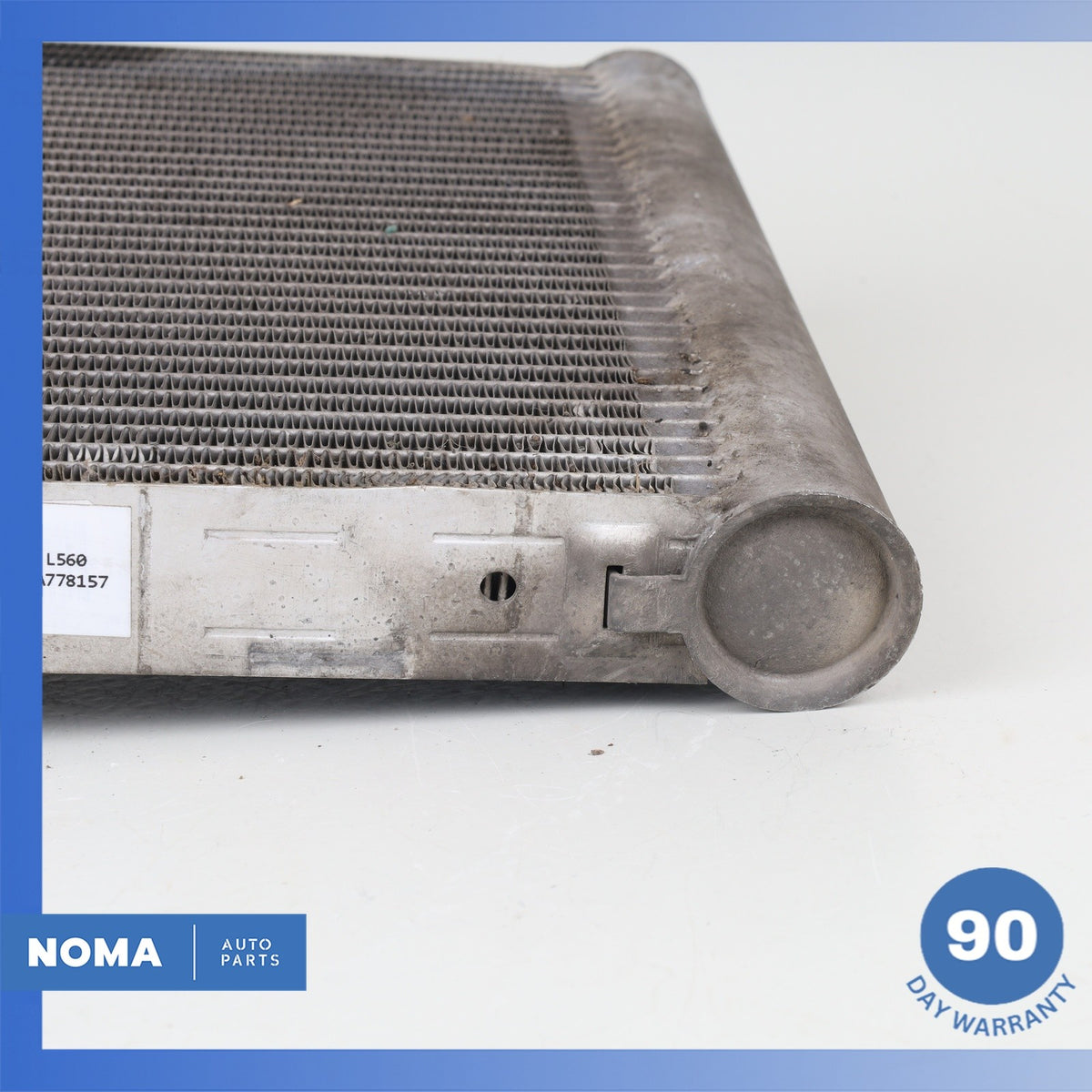18-23 Range Rover L560 Velar F-Pace Right Auxiliary Intercooler Radiator OEM 92k - photo 19