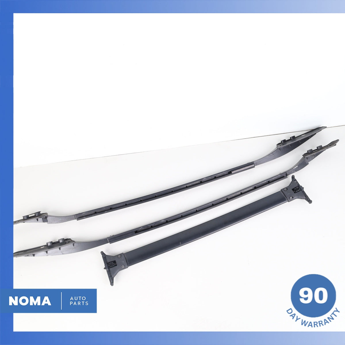 04-09 Lexus MHU33 RX400h RX350 Baggage Luggage Roof Rack Rail Crossbar Set OEM - photo 6