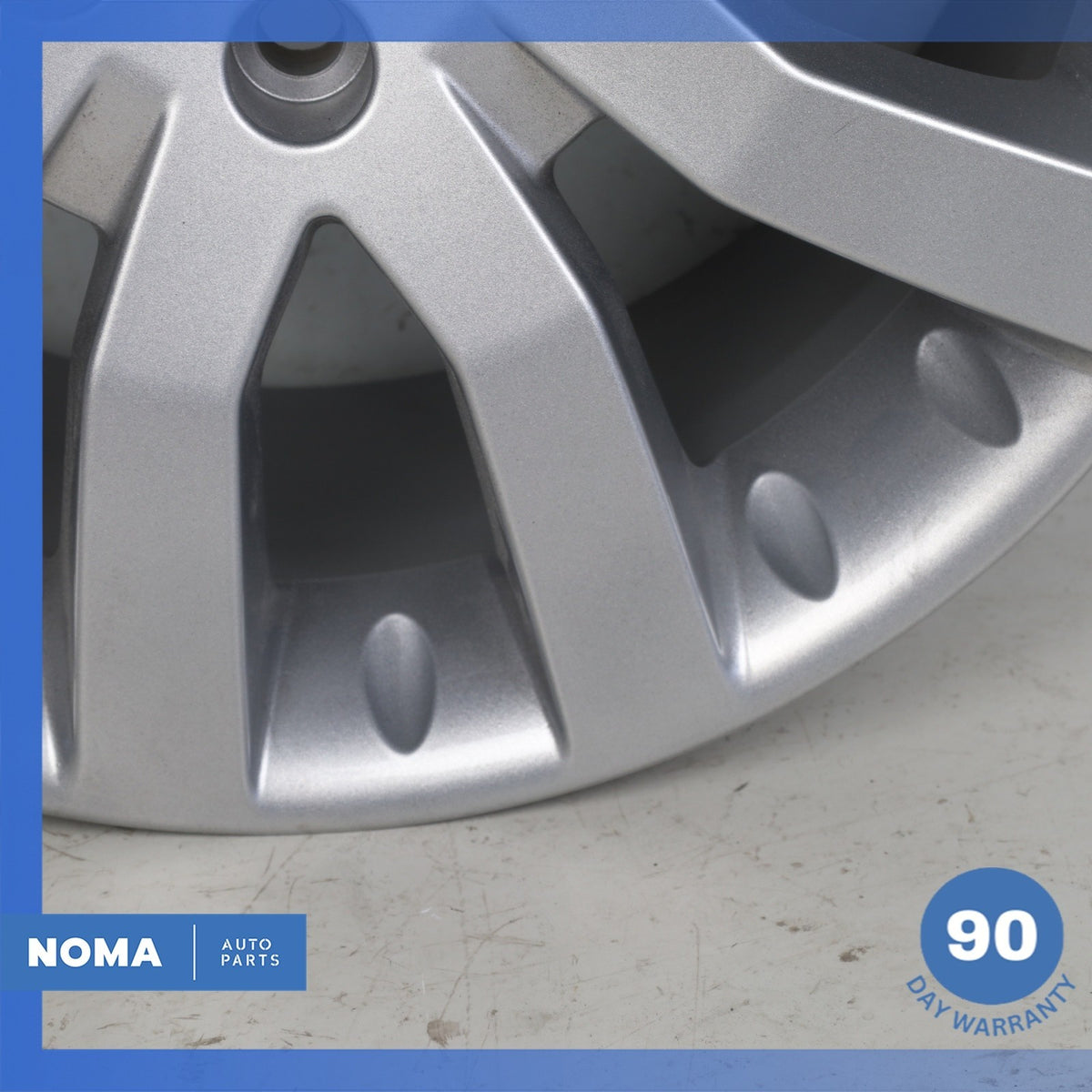 06-09 LR Range Rover Sport L320 Silver Sparkle 9.5 x R20 20" Wheel Rim OEM - photo 7