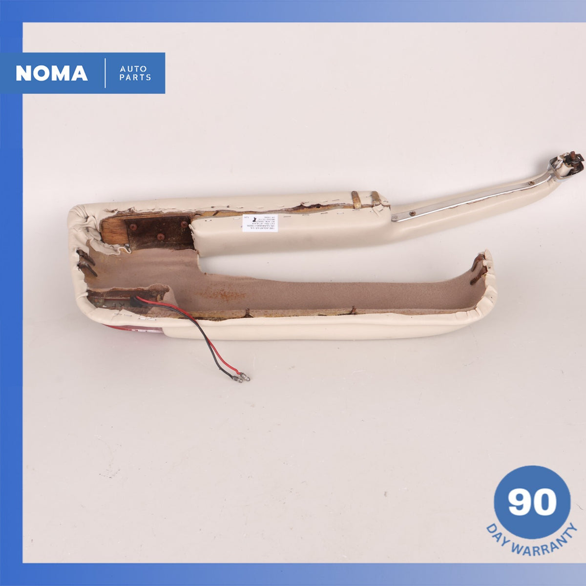 86-91 Jaguar XJS HE Series 2 Right Passenger Door Armrest & Pocket Beige OEM - photo 11