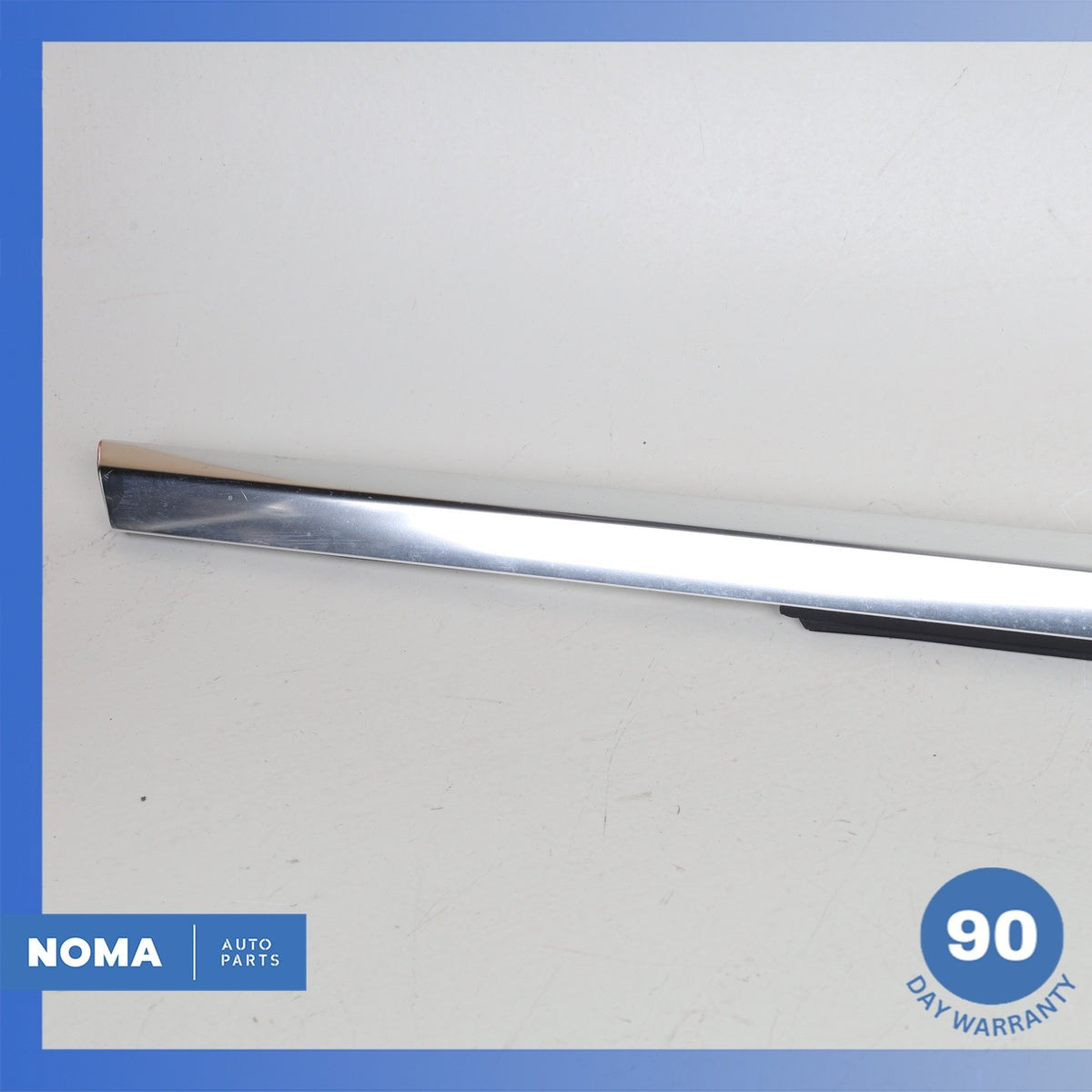16-23 Jaguar X260 XF Rear Left Side Door Exterior Window Molding OEM - photo 5