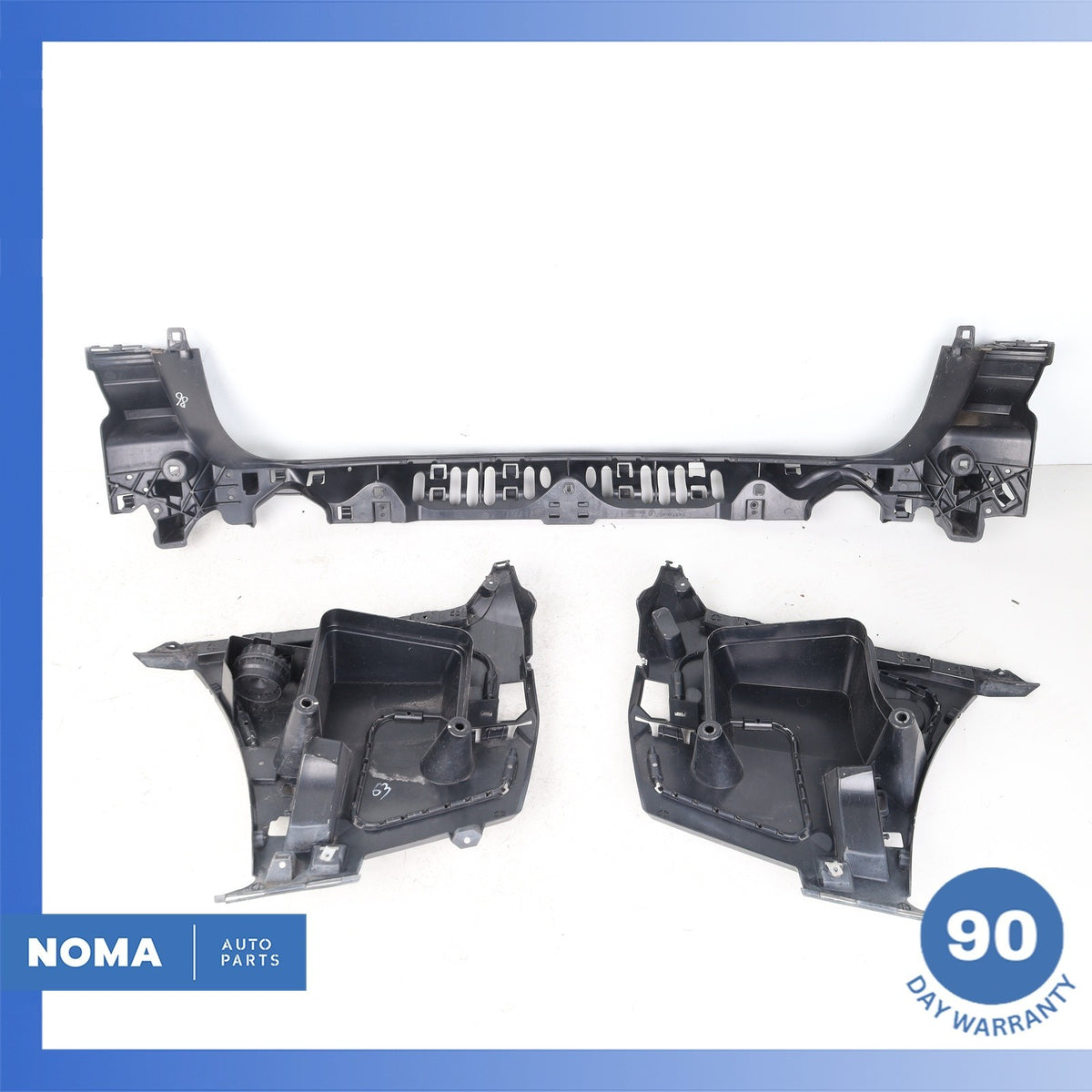 10-13 BMW F07 535i 550i GT Rear Bumper Support Mount Bracket Set OEM - photo 10