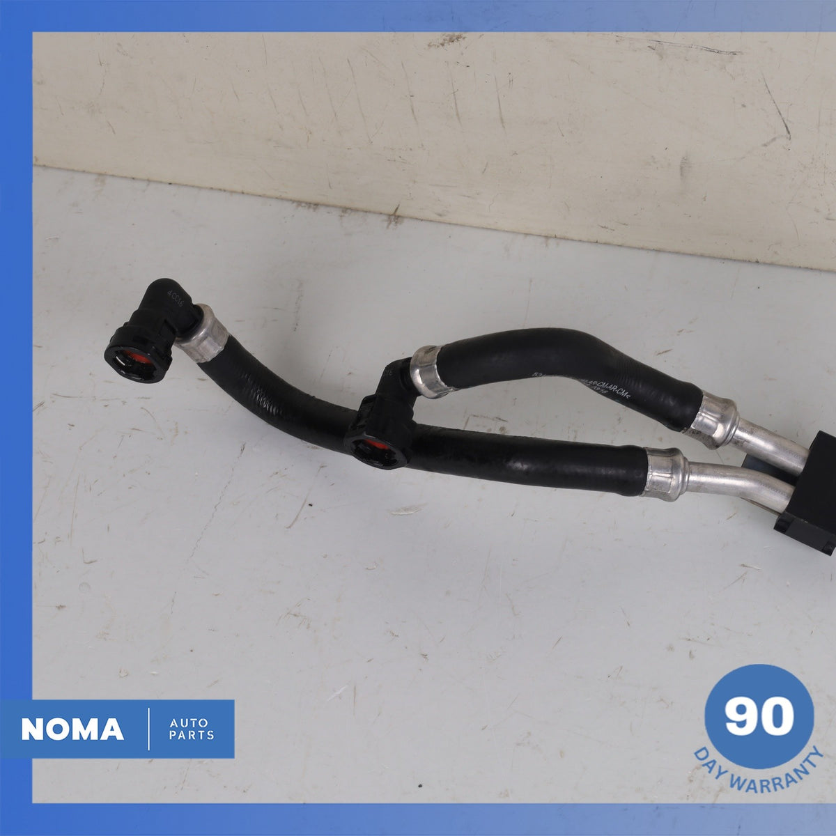 16-20 Jaguar X760 XE XF RWD Automatic Transmission Oil Cooler Hose Line Set OEM - photo 13