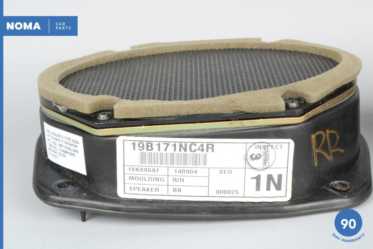 03-08 Jaguar X204 S-Type Front Left Right Radio Audio Sound Speaker Set of 2 OEM - photo 4